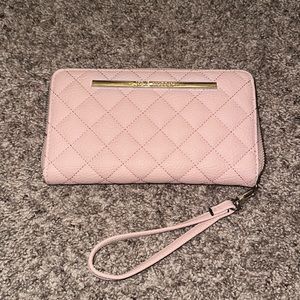 Steve Madden pink wallet